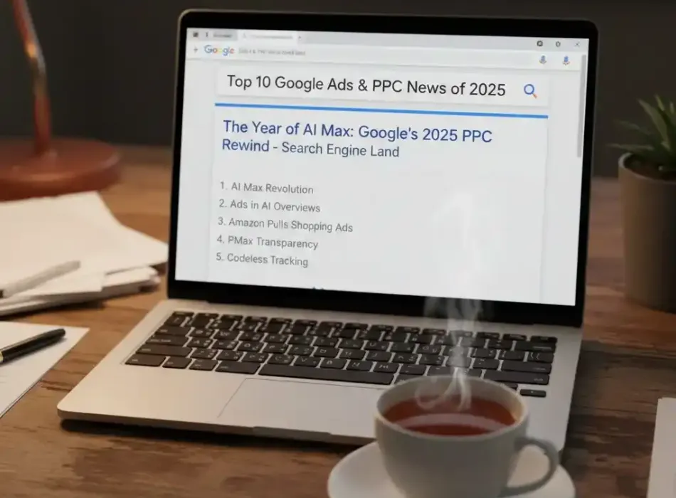 Top 10 Google Ads & PPC Headlines of Last Year At Search Engine Land