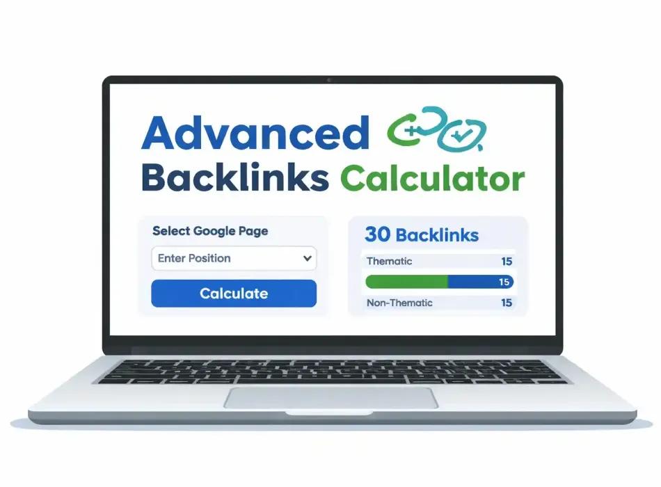 Free Advanced Backlinks Calculator/ Use And Features